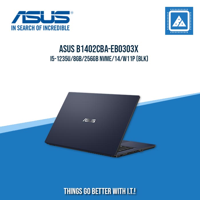 ASUS EXPERTBOOK B1402CBA-EB0303X I5-1235U/8GB/256GB NVME | BEST FOR ENTERPRISES AND CORPORATES LAPTOP ASUS EXPERTBOOK B1402CBA-EB0303X I5-1235U/8GB/256GB NVME | BEST FOR ENTERPRISES AND CORPORATES LAPTOP